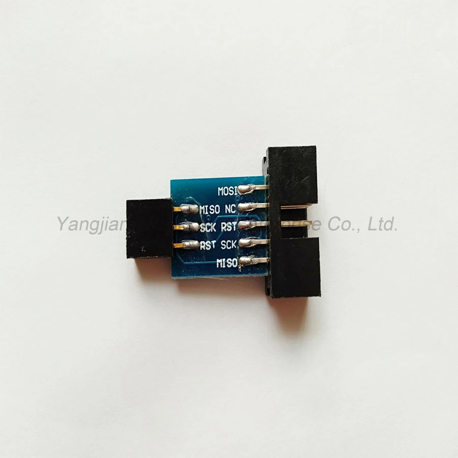 Avrisp/Usbasp/Stk500 10pin to 6pin Standard Transfer Seat ISP Adapter Board, Electronic Components