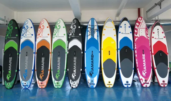 Air Sup Soft fabrication personnalisée bon marché gonflable Sup Board Stand up Paddle Board